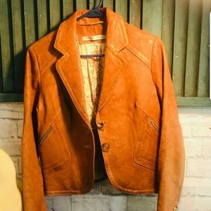 Andrew Marc Leather Jacket Size Large